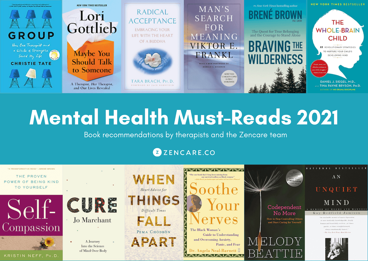 Mental health therapist book recommendations