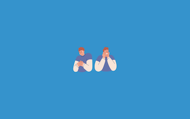 Shy and anxious person